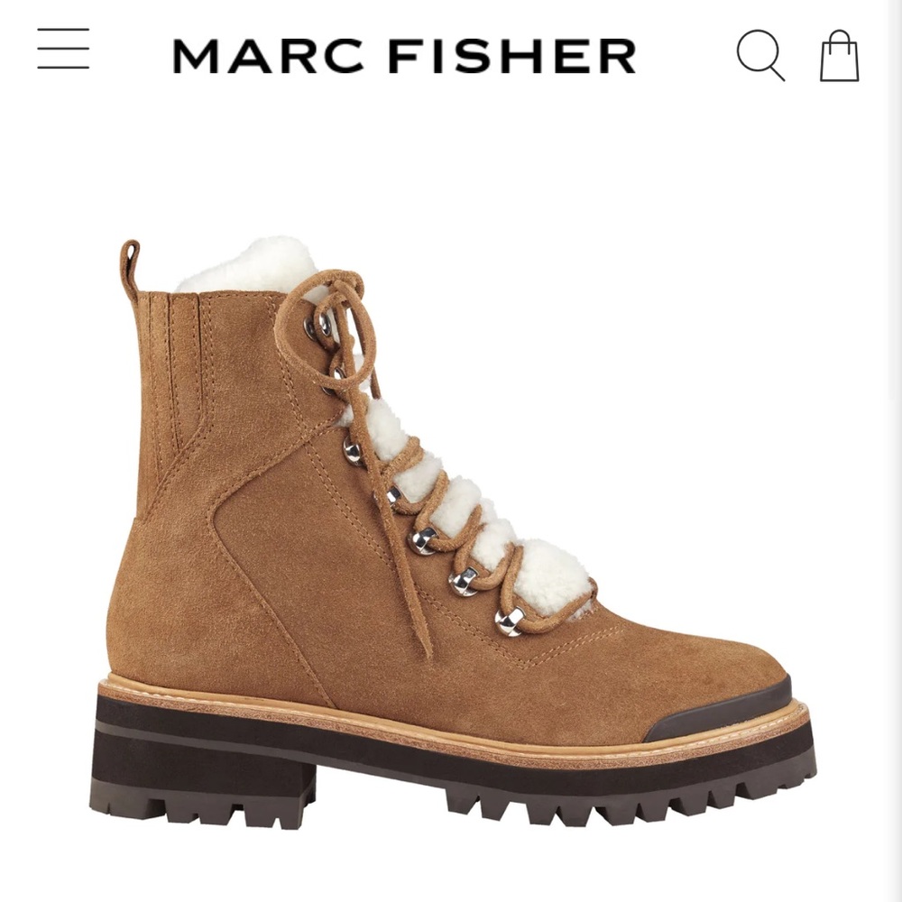 Marc Fisher Boots - IZZIE LUGSOLE ANKLE BOOT